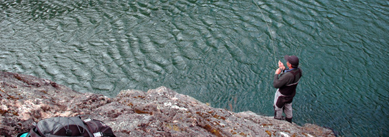 During the winter months as we require heavier tackle but it can be fantastic fishing when you get the drift right