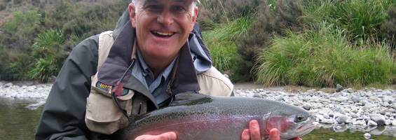 The ultimate trip is the 'overnighter' either heli-fishing or rafting.